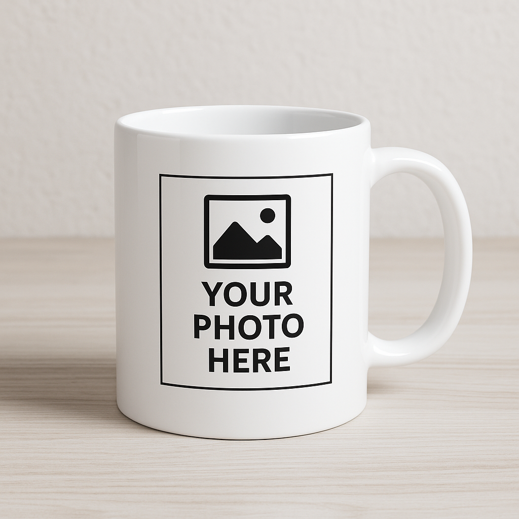 Custom Printed Mug – Add Your Own Text, Logo or Design