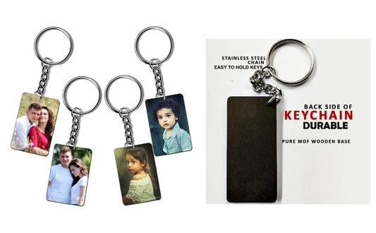Acrylic Glass Keychain with Custom Photo