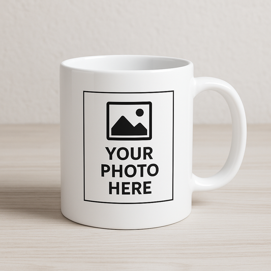 Custom Printed Mug – Add Your Own Text, Logo or Design